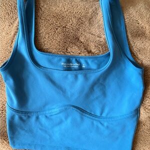 Abercrombie & Fitch Vibrant Blue Sports Bra